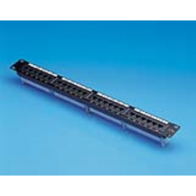 PANN.1U CON 24 RJ45U CAT.6 NERO (CTE60024UTP)