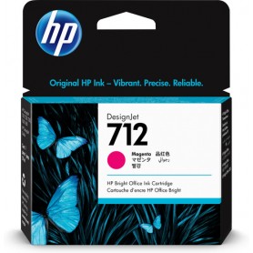 HP Cartuccia di inchiostro magenta originale DesignJet 712 da 29 ml (3ED68A)