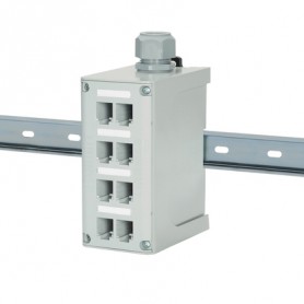 Panduit FDME8RG telaio dell'apparecchiatura di rete Grigio (FDME8RG)