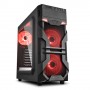 Sharkoon VG7-W Red Midi Tower Nero (VG7-W RED)