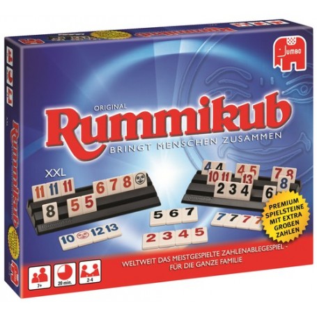 Rummikub Original XXL Adulti e bambini Gioco di carte (03819)