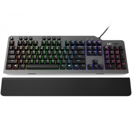 Lenovo Legion K500 tastiera USB QWERTY Inglese US Nero, Grigio (GY40T26478)
