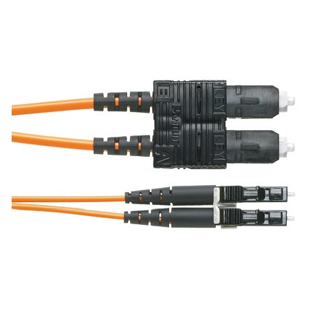 Panduit NKFPX2ELLSSM002 cavo a fibre ottiche 2 m LC SC OM3 Colore acqua, Blu (NKFPX2ELLSSM002)