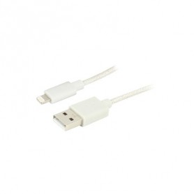 Ewent EW1277 cavo Lightning 1 m Nero, Bianco (WPC-FTH-49LC-1000)