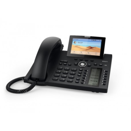 Snom D385 telefono IP Nero 12 linee TFT (00004340)