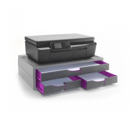 Exponent 42816 porta stampante Grigio, Argento (42816)
