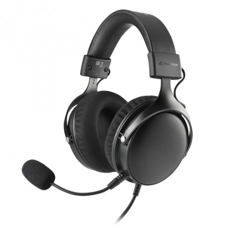 Sharkoon B2 Auricolare Cablato A Padiglione Giocare Nero (4044951034192)