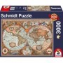 Schmidt Spiele Ancient World Map Puzzle di contorno 3000 pz (58328)