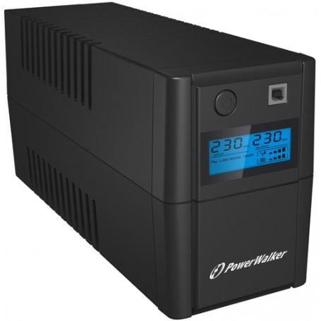 PowerWalker VI 850 SHL FR A linea interattiva 0,85 kVA 480 W 2 presa(e) AC (10121001)
