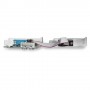 StarTech.com Scheda adattatore seriale PCI Express RS232 a 2 porte - Scheda controller host seriale PCIe RS232 - PC (PEX2S953LP)