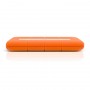 LaCie Rugged Mini disco rigido esterno 1000 GB Arancione, Argento (LAC301558)