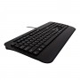 V7 Combinazione di tastiera USB di dimensioni standard con poggiapolsi e mouse ambidestro - UK (CKU300UK)