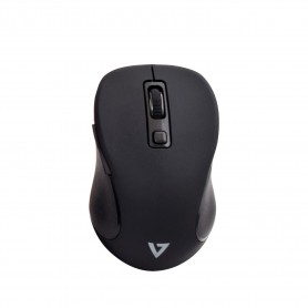 V7 Tastiera full-size/poggiapolsi QWERTY spagnolo CKW300ES, nero (CKW300ES)