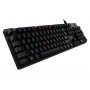 Logitech G G512 CARBON LIGHTSYNC RGB Mechanical Gaming Keyboard with GX Brown switches tastiera USB QWERTY Italiano (920-009343)