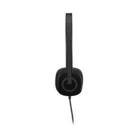 Logitech H150 Stereo Headset Auricolare Cablato A Padiglione Ufficio Nero (981-000589)