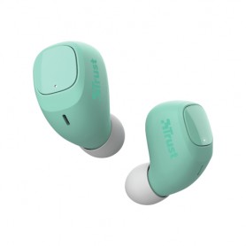 Trust Nika Compact Auricolare True Wireless Stereo (TWS) In-ear Musica e Chiamate Bluetooth Turchese (23906)