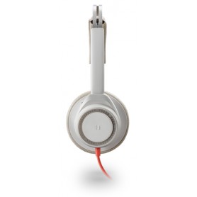 POLY Blackwire 7225 Auricolare Cablato A Padiglione Musica e Chiamate USB tipo A Bianco (211154-01)