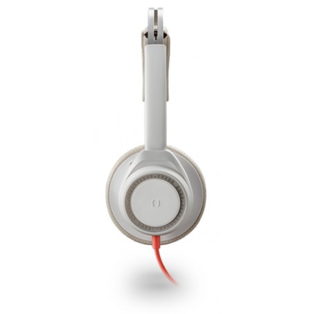 POLY Blackwire 7225 Auricolare Cablato A Padiglione Musica e Chiamate USB tipo A Bianco (211154-01)