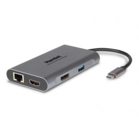 Hamlet HDKC-PD400D replicatore di porte e docking station per notebook Cablato USB 3.2 Gen 1 (3.1 Gen 1) Type-C Gr (HDKC-PD400D)