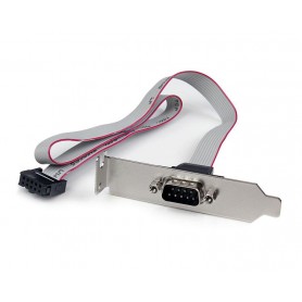StarTech.com Piastra seriale per porte a basso profilo 0,4 m (PLATE9M16LP)