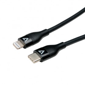 V7 V7USBCLGT-1M cavo USB USB 2.0 USB C Lightning Nero (V7USBCLGT-1M)