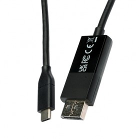 V7 V7UCDP-2M adattatore per inversione del genere dei cavi USB Type-C 3.2 Gen 1 DisplayPort Nero (V7UCDP-2M)