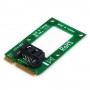 StarTech.com Adattatore mSATA a HDD / SSD SATA – Scheda convertitore Mini SATA a SATA (MSAT2SAT3)