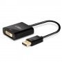 Lindy 41734 cavo e adattatore video Nero (41734-LND)