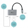 i-tec Metal USB-C HDMI and VGA Adapter (C31VGAHDMIADA)