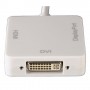 Hama mini DisplayPort - DVI/DisplayPort/HDMI Bianco (HA7653245)