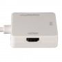 Hama mini DisplayPort - DVI/DisplayPort/HDMI Bianco (HA7653245)