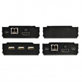 StarTech.com Extender HDMI Fibra Ottica - Kit trasmettitore/ricevitore audio video HDMI 4K e USB - 300m (MultiMod (SV565FXHD4KU)