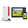 FRITZ! Box 6820 LTE International router wireless Gigabit Ethernet Banda singola (2.4 GHz) 3G 4G Rosso, Bianco (20002907)