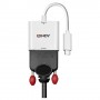 Lindy 43243 adattatore grafico USB 1920 x 1200 Pixel Bianco (43243-LND)