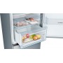 Bosch Serie 4 KGN36VLED frigorifero con congelatore Libera installazione 326 L E Acciaio inossidabile (KGN36VLED)