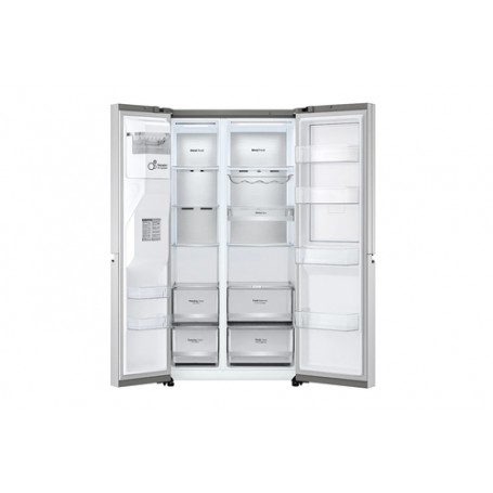 LG GSJV90BSAE frigorifero side-by-side Libera installazione 635 L E Acciaio inossidabile (GSJV90BSAE)