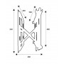 ITB OM04510 Supporto per display espositivi 152,4 cm (60") Nero (OM04510)