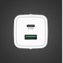 Celly TC2USBUSBC20WWH Caricabatterie per dispositivi mobili Bianco Interno (TC2USBUSBC20WWH)