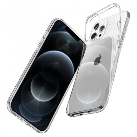 Spigen Liquid Crystal Glitter custodia per cellulare Cover Trasparente (ACS01613)
