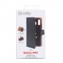 Celly Wally custodia per cellulare 14,7 cm (5.8") Custodia a libro Nero, Marrone (WALLY833)