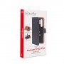 Celly WALLY846 custodia per cellulare 16,4 cm (6.47") Custodia a borsellino Nero, Marrone (WALLY846)