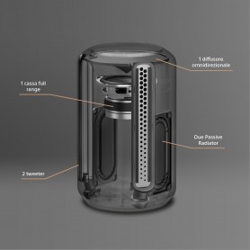 Sony SRS-RA3000 - Home Speaker wireless con Immersive Audio Enhancement, 360 Reality Audio e riproduzione multi (SRSRA3000H.CEL)