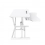 V7 Workstation desktop Essential in piedi/seduti DT2SSW - Bianco (DT2SSW)