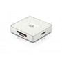 Conceptronic CMULTIRWU3 lettore di schede USB 3.2 Gen 1 (3.1 Gen 1) Argento, Bianco (CMULTIRWU3)