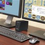 StarTech.com BOX Esterno USB-C e USB-A a doppio alloggiamento per Disco rigido da 3,5" - USB 3.1 Gen 2 con supporto (S352BU313R)