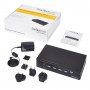 StarTech.com Switch Commutatore KVM a 4 Porte HDMI con Hub USB 3.0 - 1080p (SV431HDU3A2)