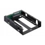 QNAP QDA-A2AR contenitore di unità di archiviazione Box esterno HDD/SSD Nero 2.5" (QDA-A2AR)