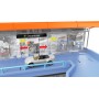Matchbox Action Drivers ​ - Aeroporto con luci, suoni e parti mobili, include 1 macchinina e 1 aereo (HCN34)