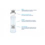 Brita Bottiglia Filtrante per acqua da 1,4l - 1 filtro MicroDisc incluso (1020115)