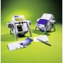 Durable Visifix flip portabiglietti da visita Blu, Argento (2417-23)